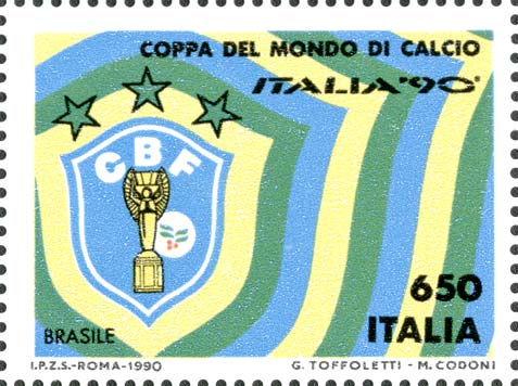 Francobollo Brasile -  1990