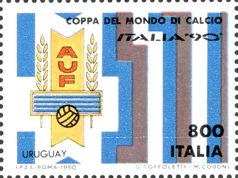 Francobollo Uruguay -  1990