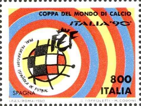 Francobollo Spagna -  1990