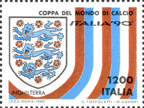 Francobollo Inghilterra -  1990