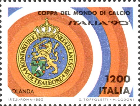 Francobollo Olanda -  1990
