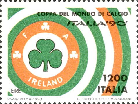 Francobollo Irlanda -  1990