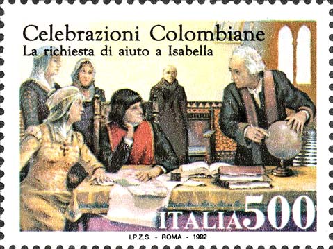 Francobollo Richiesta di Aiuto a Isabella -  1992