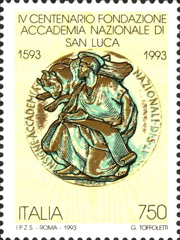 Francobollo Medaglione -  1993