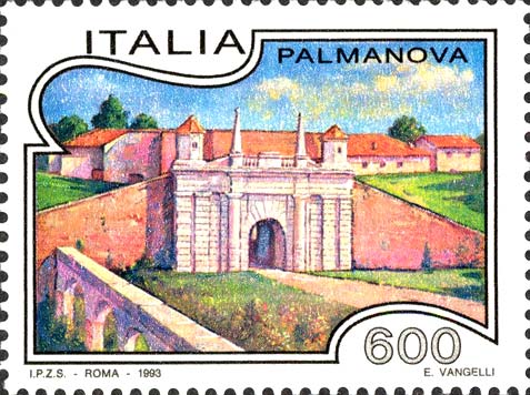 Francobollo Palmanova -  1993