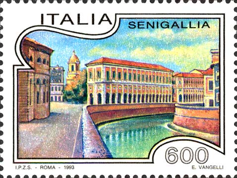 Francobollo Senigallia -  1993