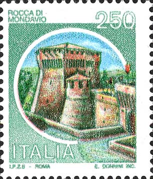 Francobollo Rocca di Mondavio -  1994