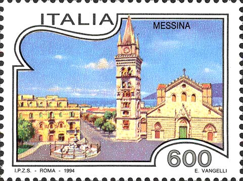 Francobollo Messina -  1994
