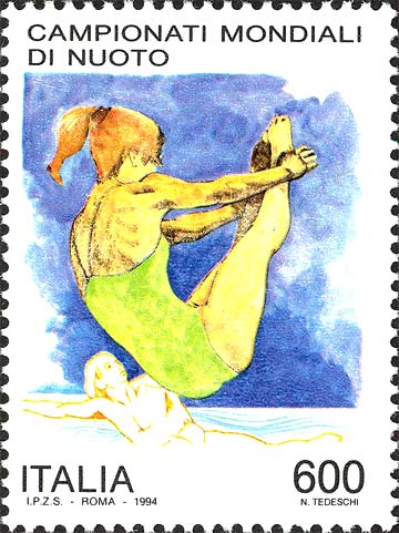 Francobollo Tuffo -  1994