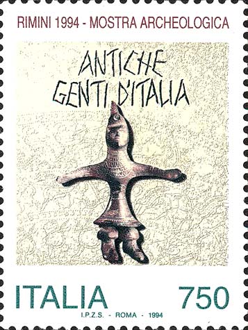 Francobollo Statuetta del V Secolo a.C. -  1994