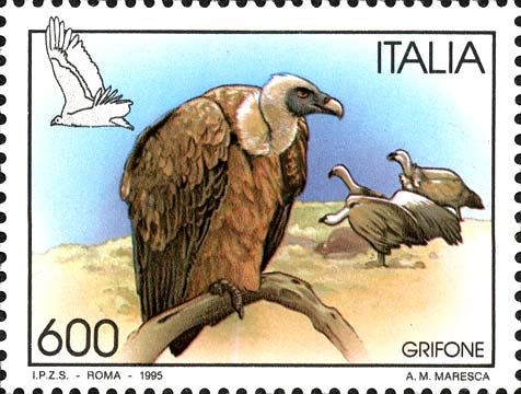 Francobollo Grifone -  1995