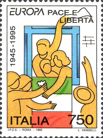 Francobollo 50° Anniversario della Liberazione -  1995