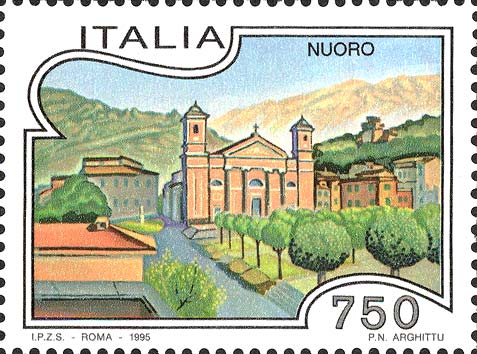 Francobollo Nuoro -  1995