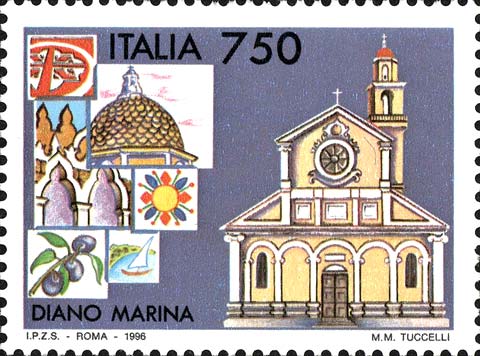 Francobollo Diano Marina -  1996