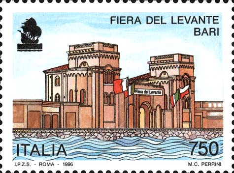 Francobollo Fiera di Bari -  1996
