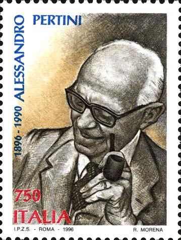 Francobollo Ritratto di Alessandro Pertini -  1996