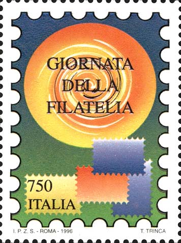 Francobollo Vortice e Forme di Francobolli -  1996