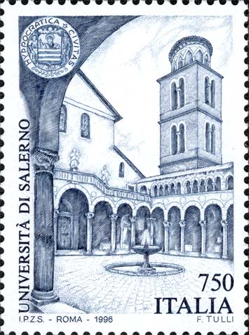 Francobollo Università di Salerno -  1996