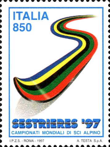 Francobollo Sci -  1997