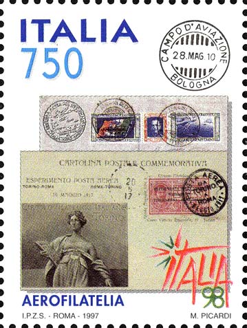 Francobollo Aerofilatelia -  1997
