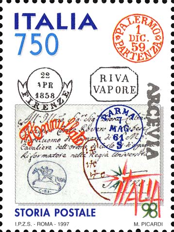 Francobollo Storia Postale -  1997