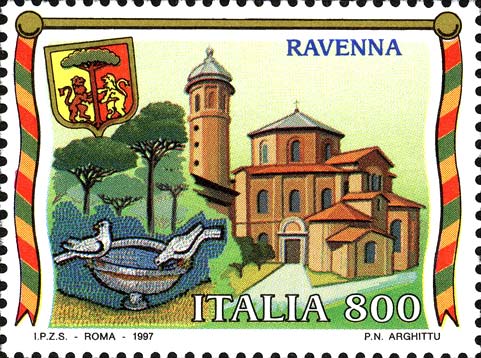 Francobollo Ravenna -  1997