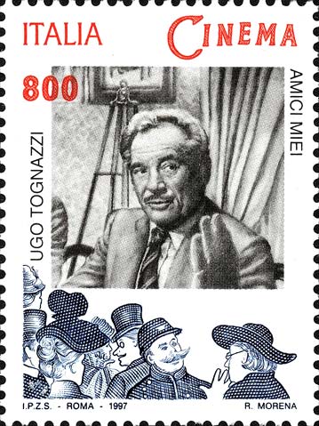 Francobollo Amici Miei, Film con Ugo Tognazzi -  1997