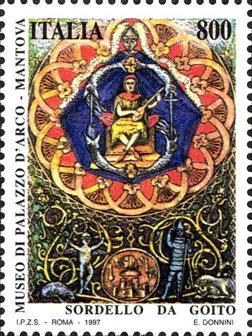 Francobollo Museo di Palazzo d'Arco, a Mantova -  1997