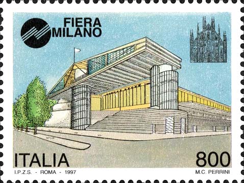 Francobollo Fiera di Milano -  1997