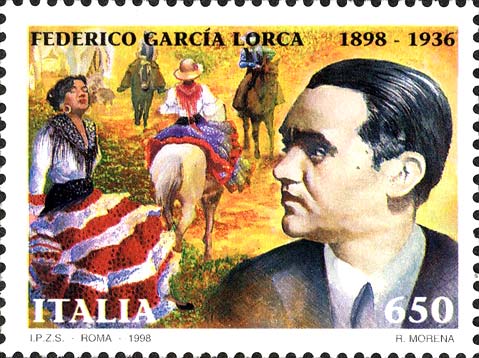 Francobollo Federico Garcia Lorca -  1997