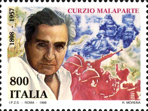 Francobollo Curzio Malaparte -  1998