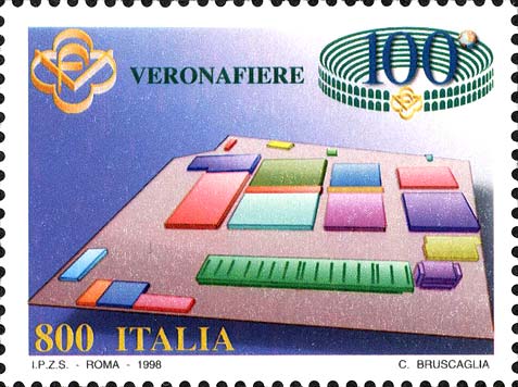 Francobollo Fiera di Verona -  1998