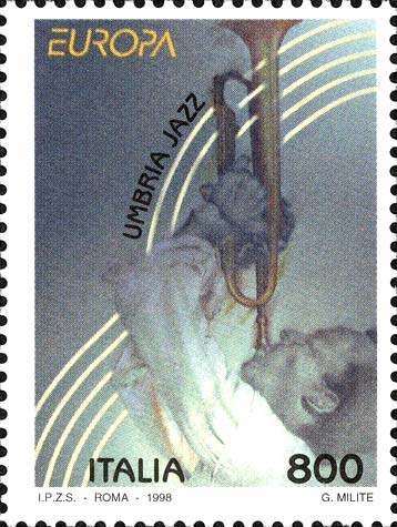 Francobollo Umbria Jazz -  1998