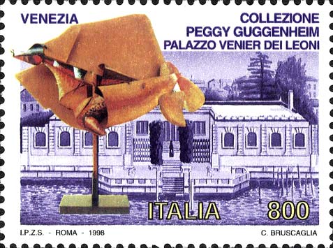 Francobollo Palazzo Venier dei Leoni, a Venezia -  1998