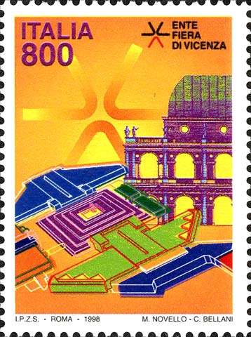 Francobollo Fiera di Vicenza -  1998
