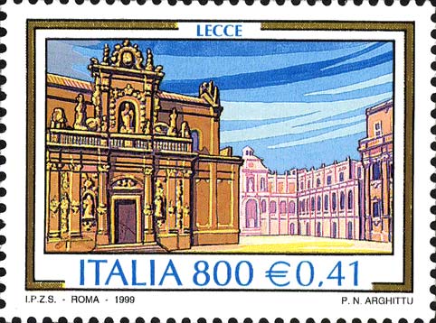 Francobollo Lecce -  1999