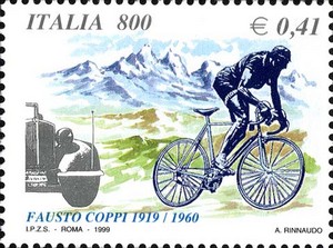 Francobollo Coppi e Vettura Ammiraglia -  1999