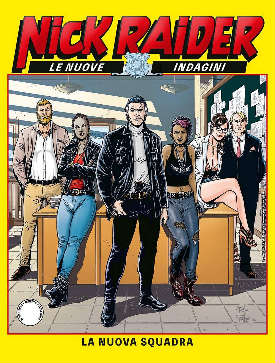 Fumetto Nick Raider -  2022