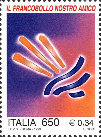 Francobollo Linee -  1999