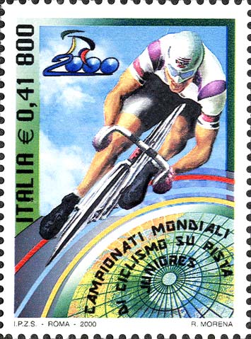 Francobollo Ciclista -  2000