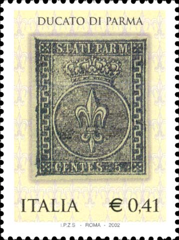 Francobollo 5 Centesimi di Parma -  2002