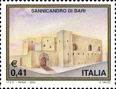 Francobollo Sannicandro di Bari -  2002
