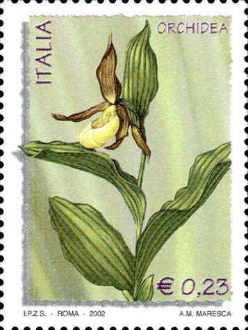 Francobollo Orchidea -  2002