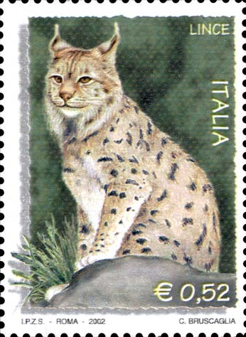 Francobollo Lince -  2002