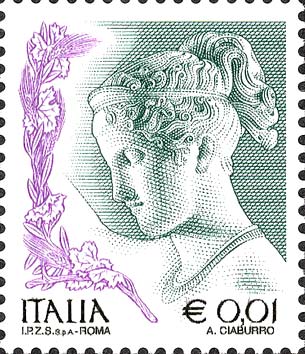 Francobollo Statua di Donna Realizzata da Antonio Canova -  2003
