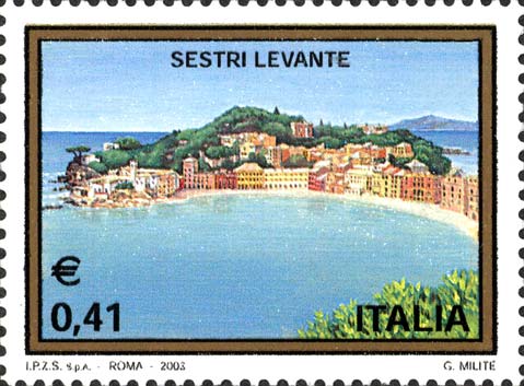 Francobollo Sestri Levante -  2003