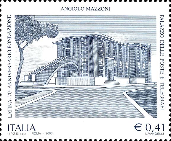 Francobollo Palazzo delle Poste e Telegrafi -  2003