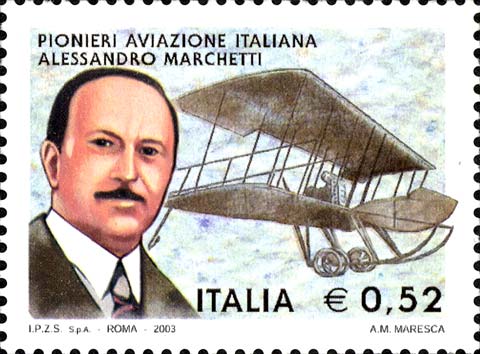 Francobollo Alessandro Marchetti -  2003