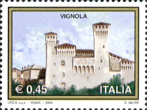 Francobollo Vignola -  2004