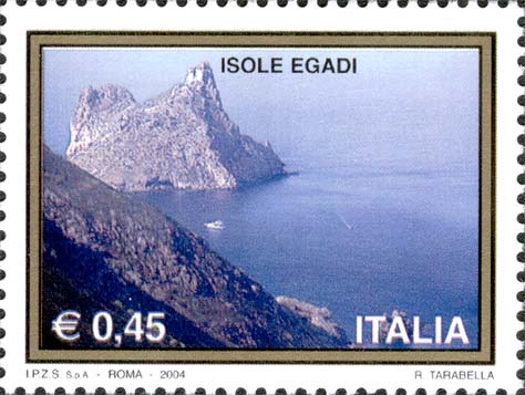 Francobollo Isole Egadi -  2004